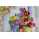 Bead Embroidery Postcard Kit "Dear Mama – 2"