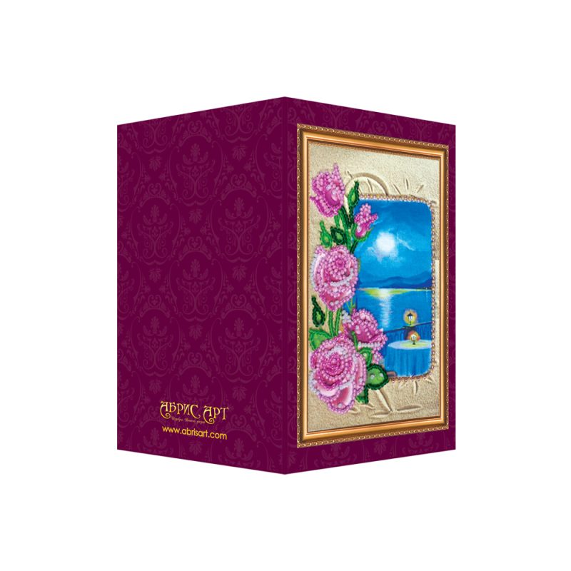 Bead Embroidery Postcard Kit "South night – 1"