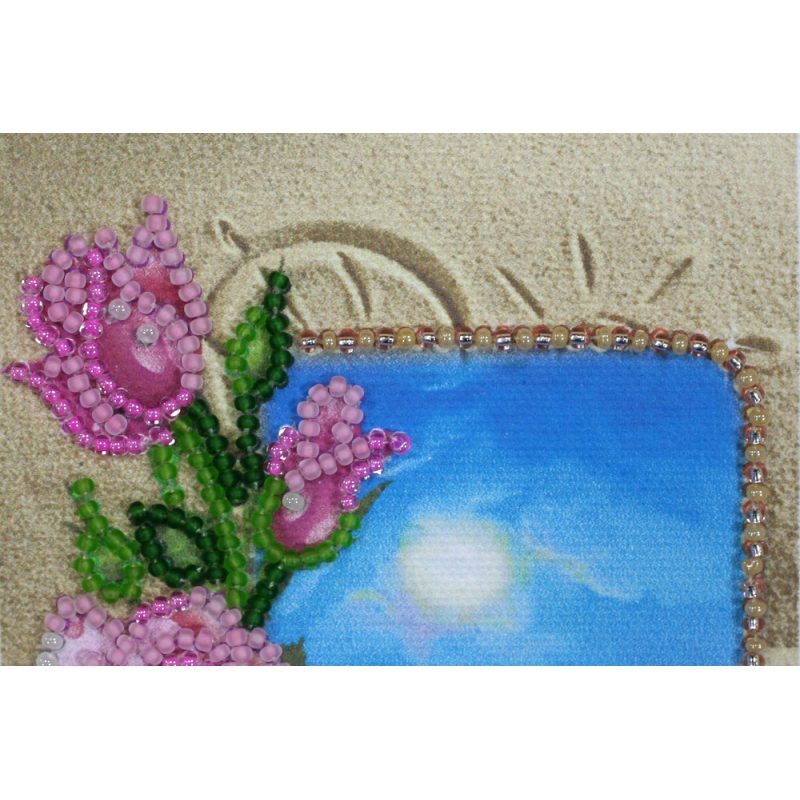Bead Embroidery Postcard Kit "South night – 1"