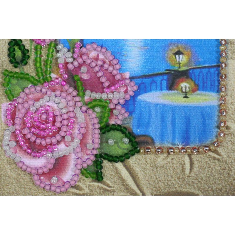 Bead Embroidery Postcard Kit "South night – 1"