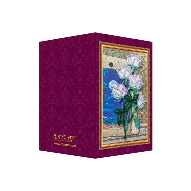 Bead Embroidery Postcard Kit "South night – 2"