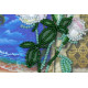 Bead Embroidery Postcard Kit "South night – 2"