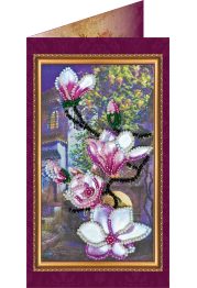 Bead Embroidery Postcard Kit "South night – 3"