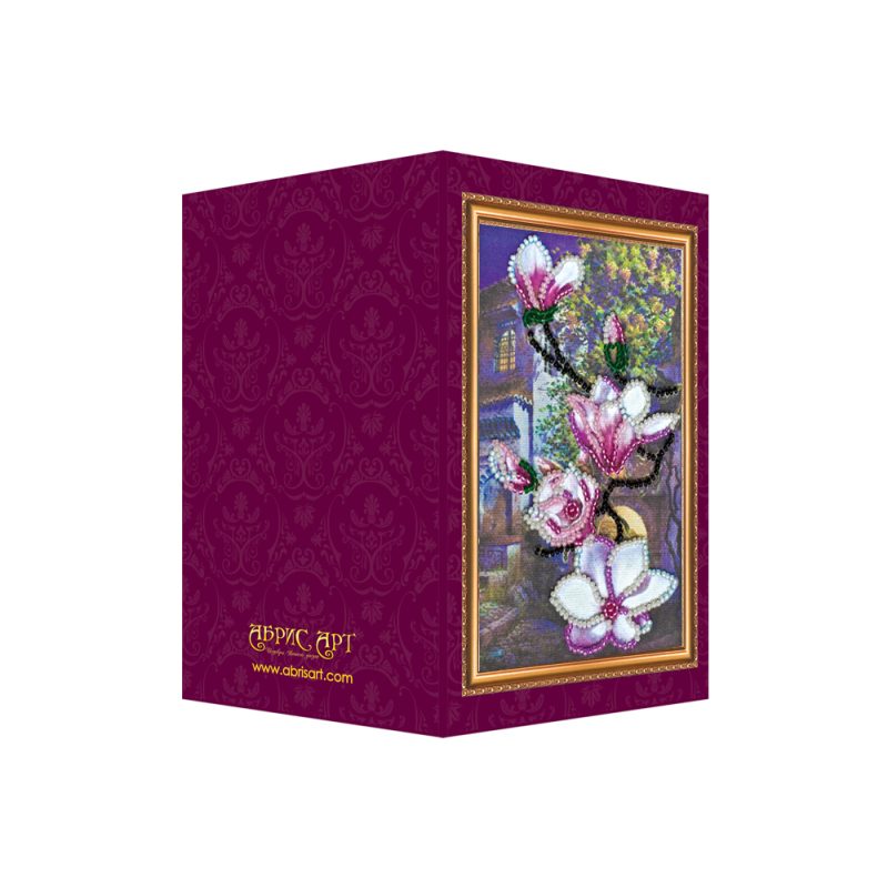 Bead Embroidery Postcard Kit "South night – 3"