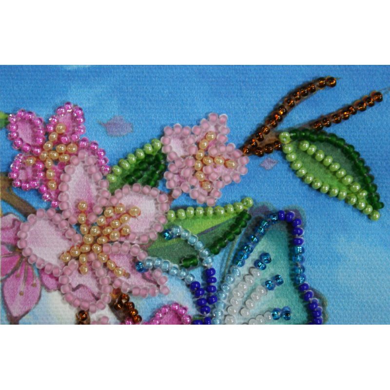 Bead Embroidery Postcard Kit "South night – 4"