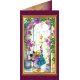 Bead Embroidery Postcard Kit "Best wishes"