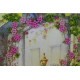 Bead Embroidery Postcard Kit "Best wishes"
