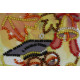 Bead Embroidery Postcard Kit "Best teacher – 1"