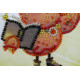 Bead Embroidery Postcard Kit "Best teacher – 1"