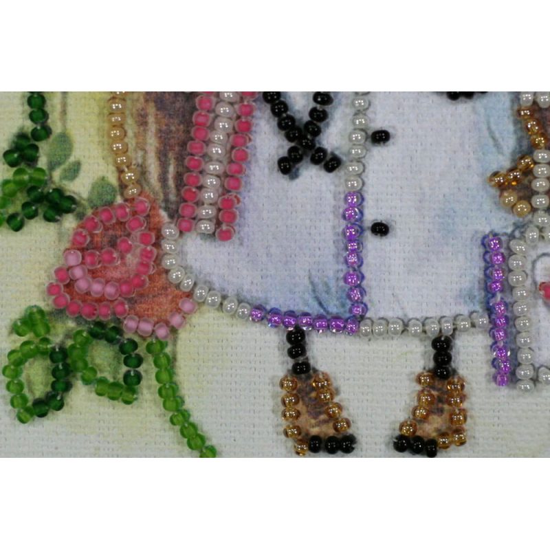 Bead Embroidery Postcard Kit "Best doctor – 2"