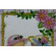 Bead Embroidery Postcard Kit "Dear playmate"
