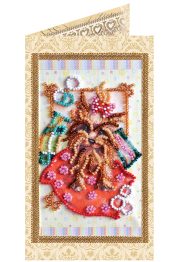 Bead Embroidery Postcard Kit "York"
