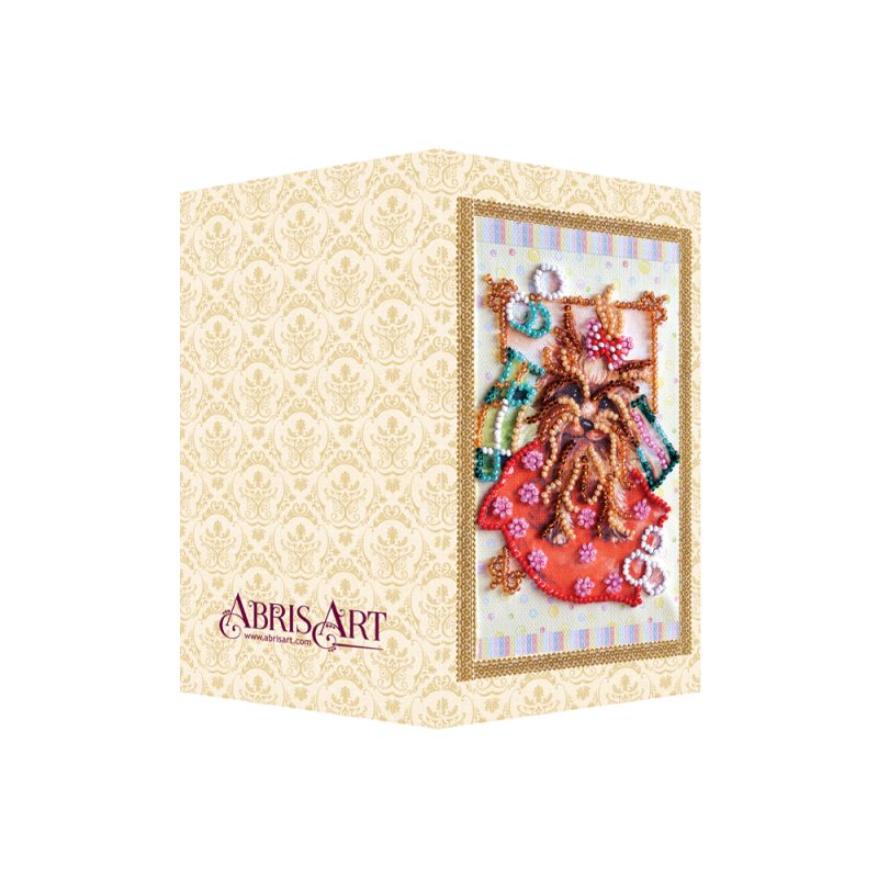 Bead Embroidery Postcard Kit "York"