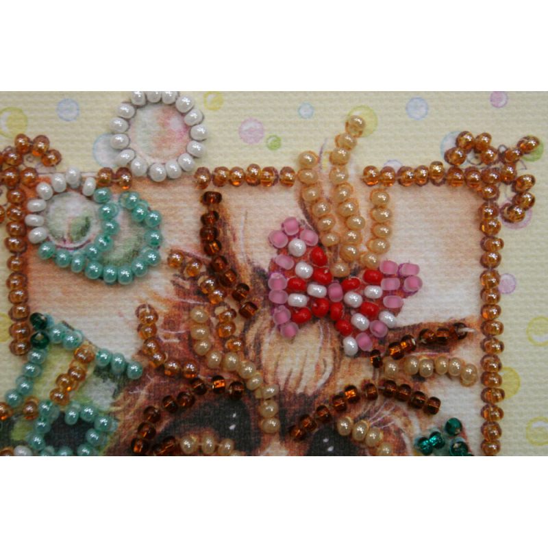 Bead Embroidery Postcard Kit "York"