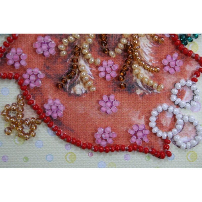 Bead Embroidery Postcard Kit "York"