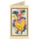 Bead Embroidery Postcard Kit "Happy Wedding – 4"