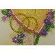 Bead Embroidery Postcard Kit "Happy Wedding – 4"