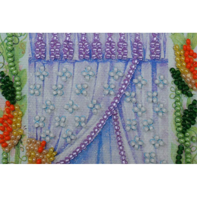 Bead Embroidery Postcard Kit "Cradle"