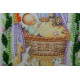 Bead Embroidery Postcard Kit "Cradle"