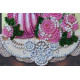 Bead Embroidery Postcard Kit "A present for the darling"