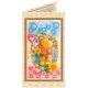 Bead Embroidery Postcard Kit "A clearing in the flowers"