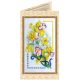 Bead Embroidery Postcard Kit "Spring gift"