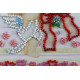 Bead Embroidery Postcard Kit "Mischievous cupid"