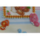 Bead Embroidery Postcard Kit "Beloved daughter"