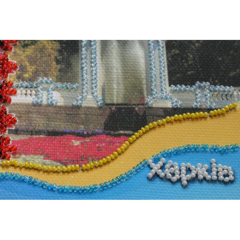 Bead Embroidery Postcard Kit "Kharkov"