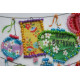 Bead Embroidery Postcard Kit "Flashlights of dreams"