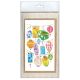 Bead Embroidery Postcard Kit "Flashlights of dreams"