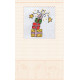 Cross Stitch Postcard Kit "Gifts firework"