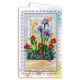 Microbead Embroidery Postcard-Envelope Kit "Early spring"