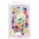 Microbead Embroidery Postcard-Envelope Kit "Dragonfly and Butterfly"
