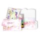 Microbead Embroidery Postcard-Envelope Kit "Dragonfly and Butterfly"