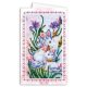 Microbead Embroidery Postcard-Envelope Kit "Unicorns"