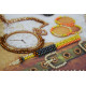 Microbead Embroidery Postcard-Envelope Kit "London style"