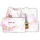 Microbead Embroidery Postcard-Envelope Kit "Wedding tinsel"