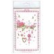 Microbead Embroidery Postcard-Envelope Kit "Wedding tinsel"