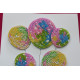 Bead Embroidery Postcard Kit "Making dreams come true!"