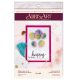 Bead Embroidery Postcard Kit "Making dreams come true!"