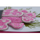 Bead Embroidery Postcard Kit "With an open heart"