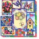 Bead Embroidery Photo Frame Kit "Summer patchwork"