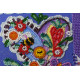 Bead Embroidery Photo Frame Kit "Summer patchwork"
