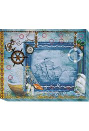 Bead Embroidery Photo Frame Kit ""Treasures from the sea"