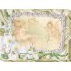 Bead Embroidery Photo Frame Kit "Delicate Lily of the valley"
