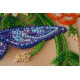 Bead Embroidery Photo Frame Kit "Blue batterfly"