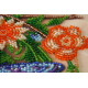 Bead Embroidery Photo Frame Kit "Blue batterfly"