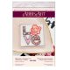 Bead Embroidery Magnet Kit "Declaration of love"