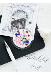 Bead Embroidery Magnet Kit "Dreams Come True"